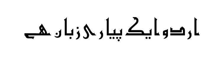 Akram Unicode free urdu font download